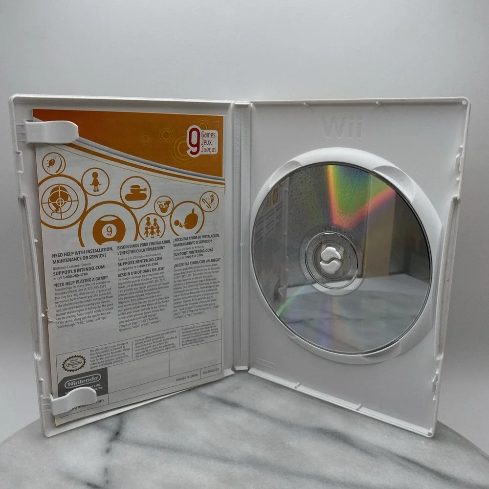 Wii Play Game (Nintendo Wii) Games Multi Sports Complete with Manual *UnTested